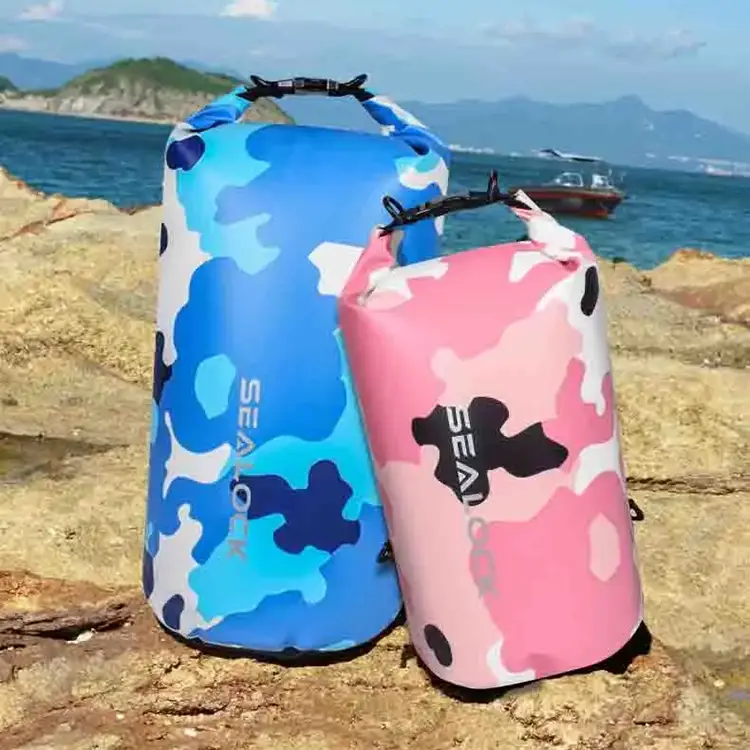 Vodotesný suchý vak s objemom 10 l/20 l so separačným vreckom na sucho-mokro