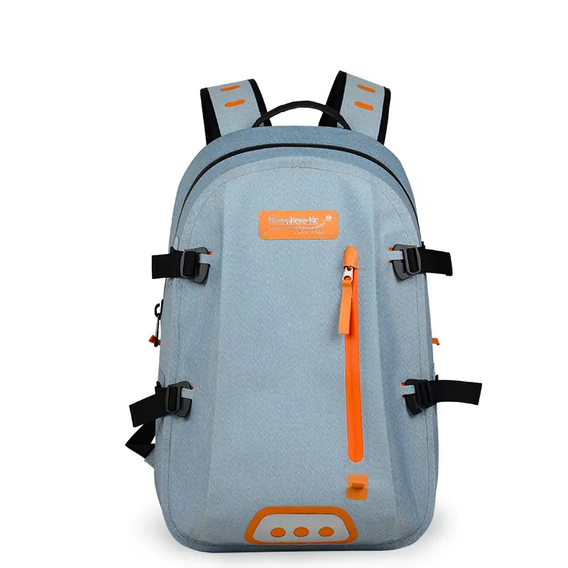 Vodotesný batoh IPX8 so vzduchotesným zipsom a priehradkou na notebook